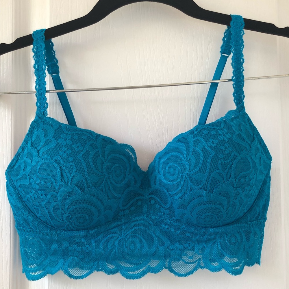 PINK bralette! Has some Push Up!
